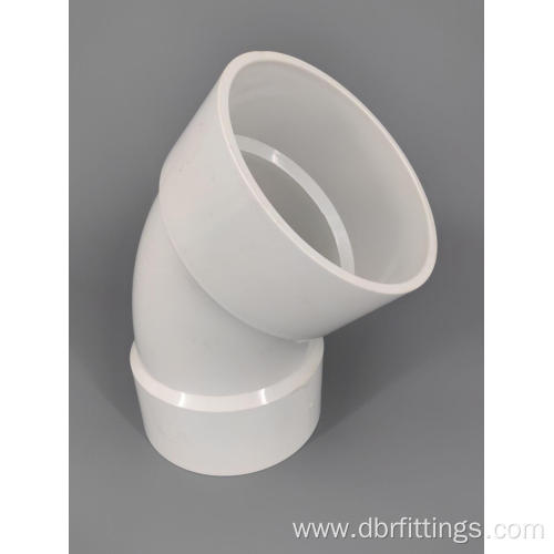 PVC fittings Large diameter 45° ELBOW